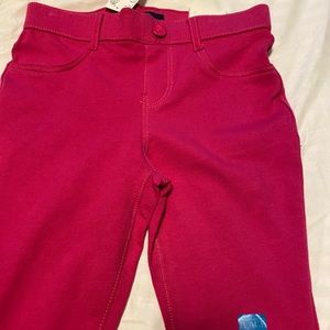 Brand new girls size 8 leggings jeans hot pink